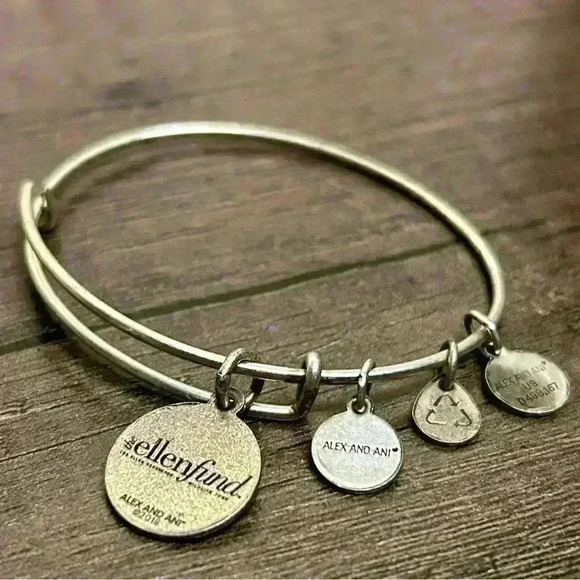 Alex and Ani Ellen Fund | 2018 Save the Gorillas Charm Bangle Bracelet - Picture 3 of 3
